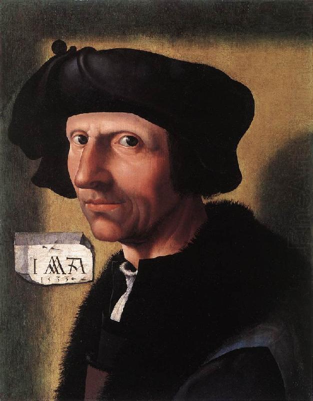 Self-Portrait dfgd, CORNELISZ VAN OOSTSANEN, Jacob